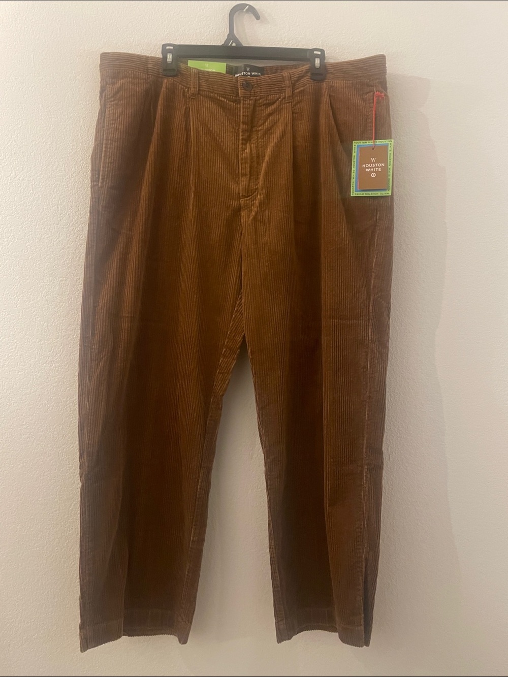 Houston White Men's Corduroy Pants in Chestnut Brown